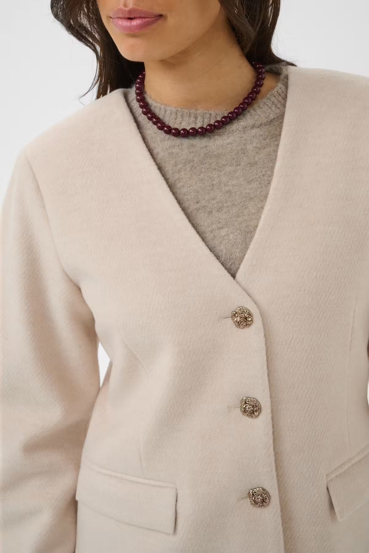 Saint Tropez Tahlia Birch Blazer