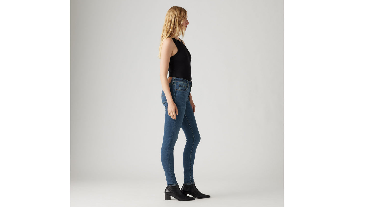 Levi`s 721 High Rise Skinny Blue Wave Dark Jeans