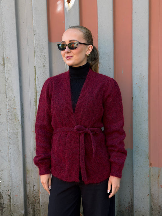 Rêve Caroline Windsor Wine Wrap Cardigan