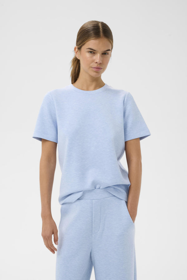 Inwear Vincent Karmen Endless Sky Melange T-Skjorte