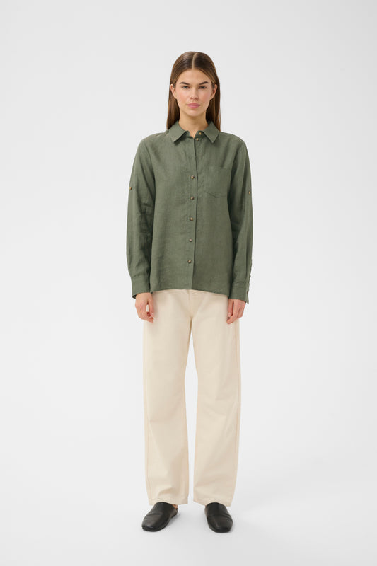 Inwear Dilana Classic Mulled Basil Skjorte