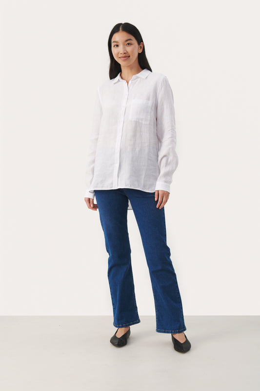 Part Two Kivas Bright White Skjorte