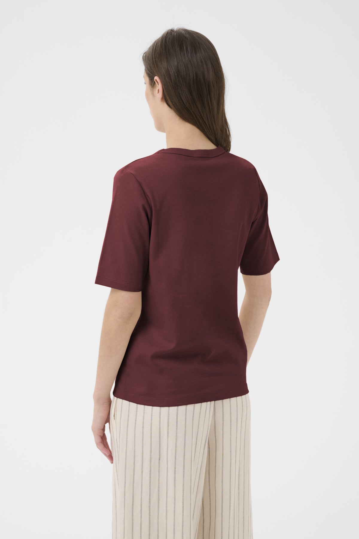 Part Two Ratana Burnt Russet T-Skjorte
