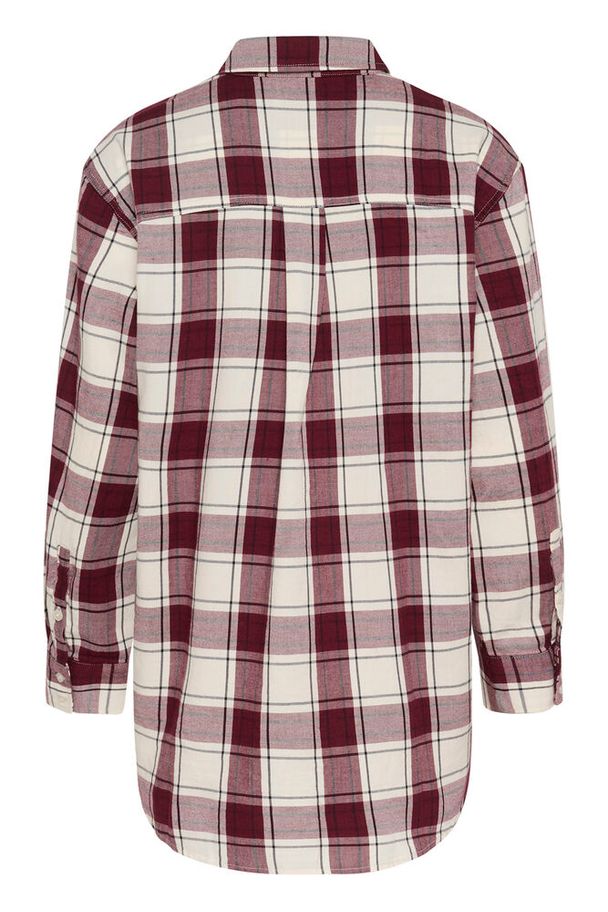 Part Two Samea Tawny Port Check Skjorte