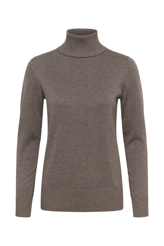 Saint Tropez Mila Rollneck Mink Melange Genser
