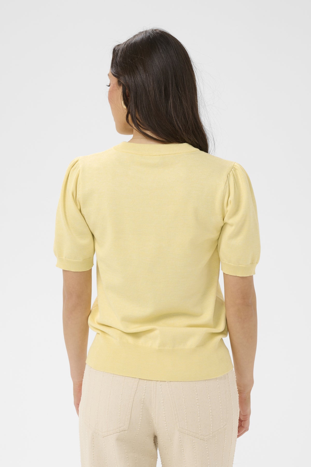 Saint Tropez Mila SS Pineapple Slice Genser
