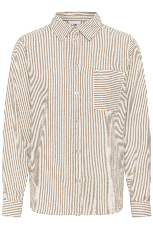 Saint Tropez Elmiko Toasted Cococnut Shirt