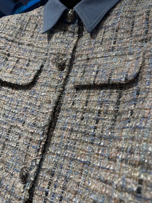 From Paris With Love Blazer Blue Ciel