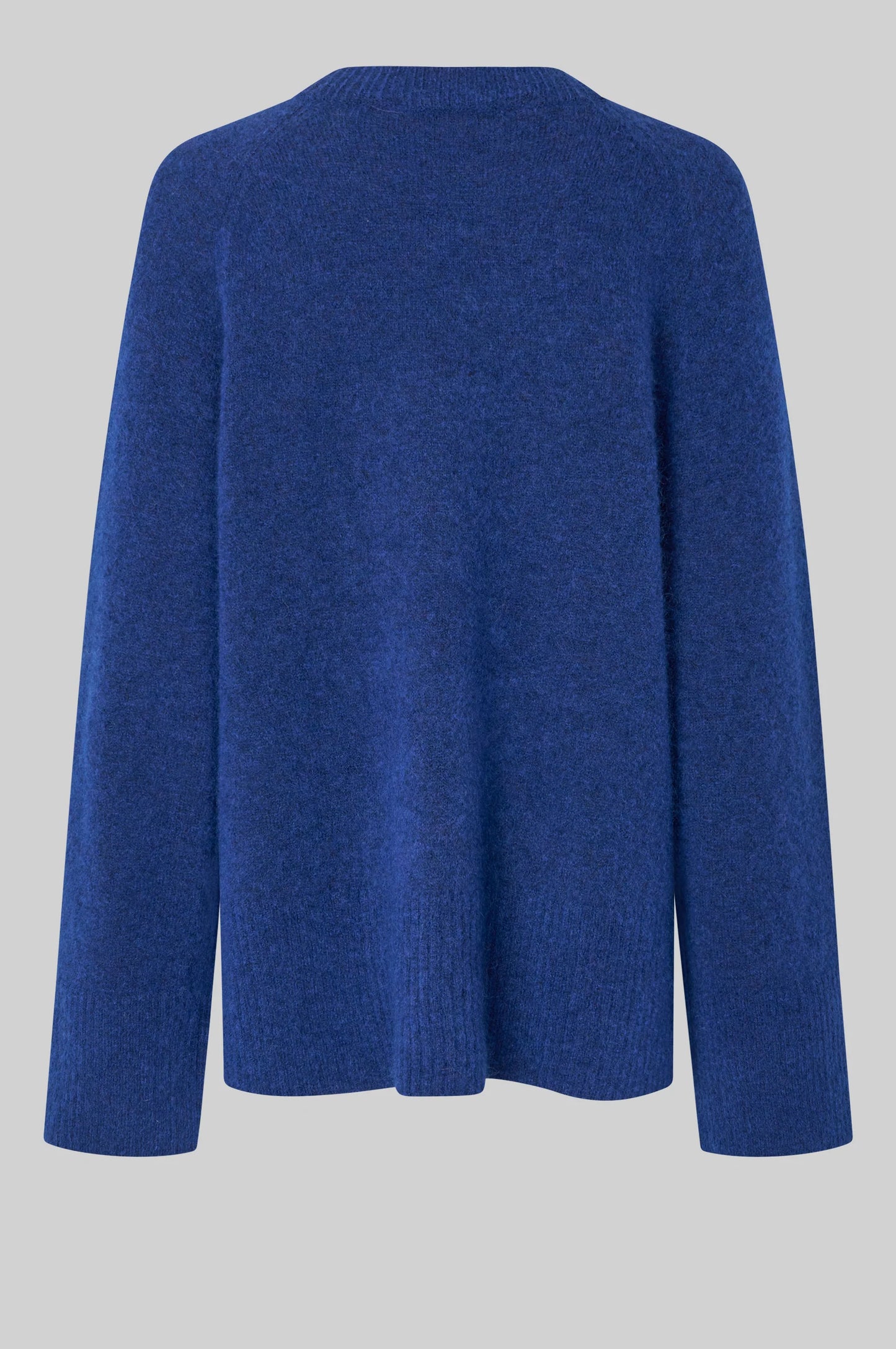 Second Female Brookline Knit Ragland Mazarine Blue O-Neck