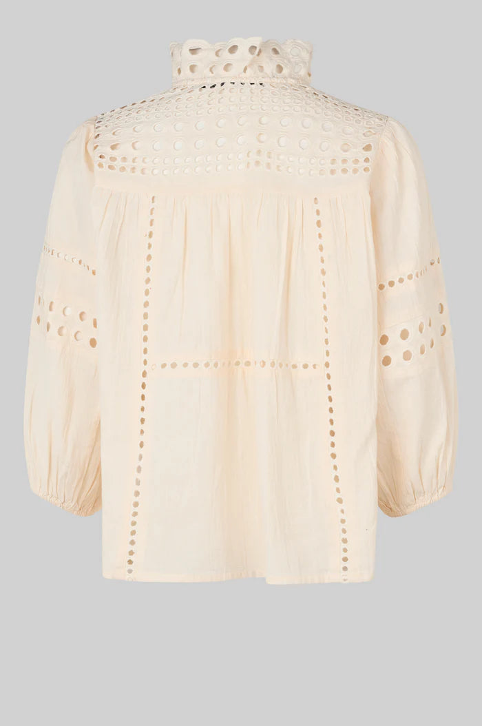 Second Female Brunie Ecru Bluse