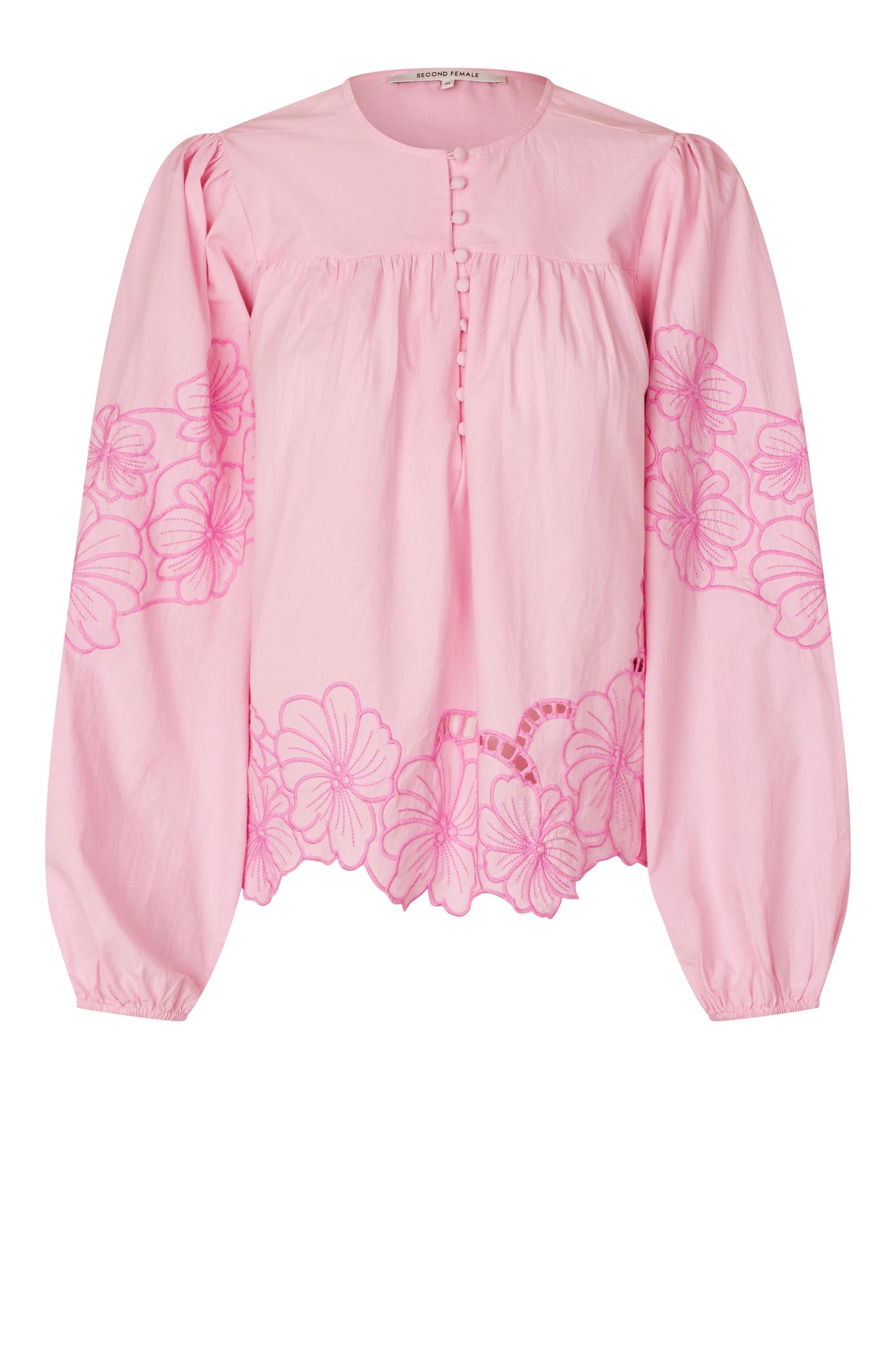 Second Female Ellinor Lilac Chiffon Blouse