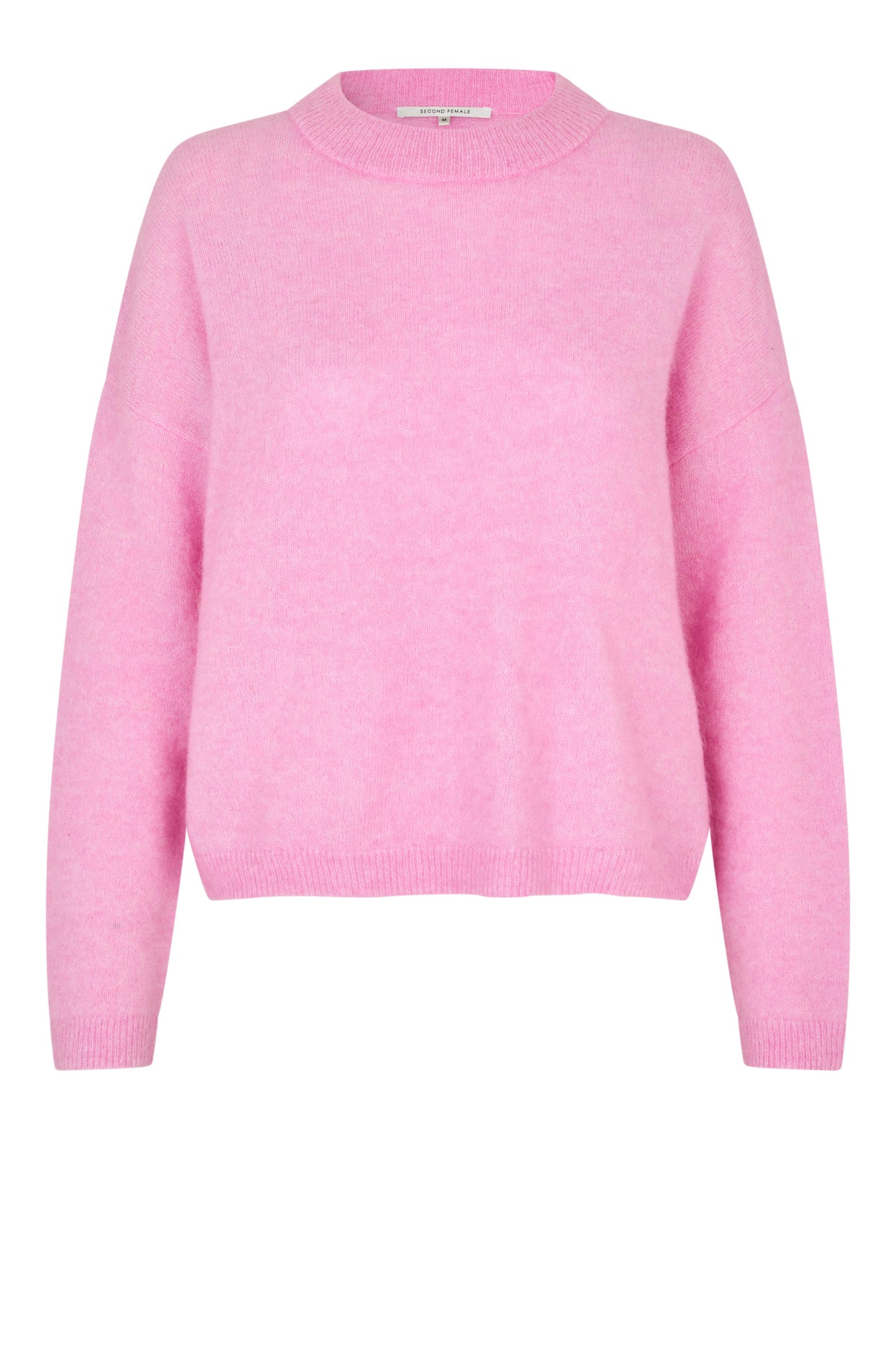 Second Female Bruuk Lilac Chiffon Knit O-Neck