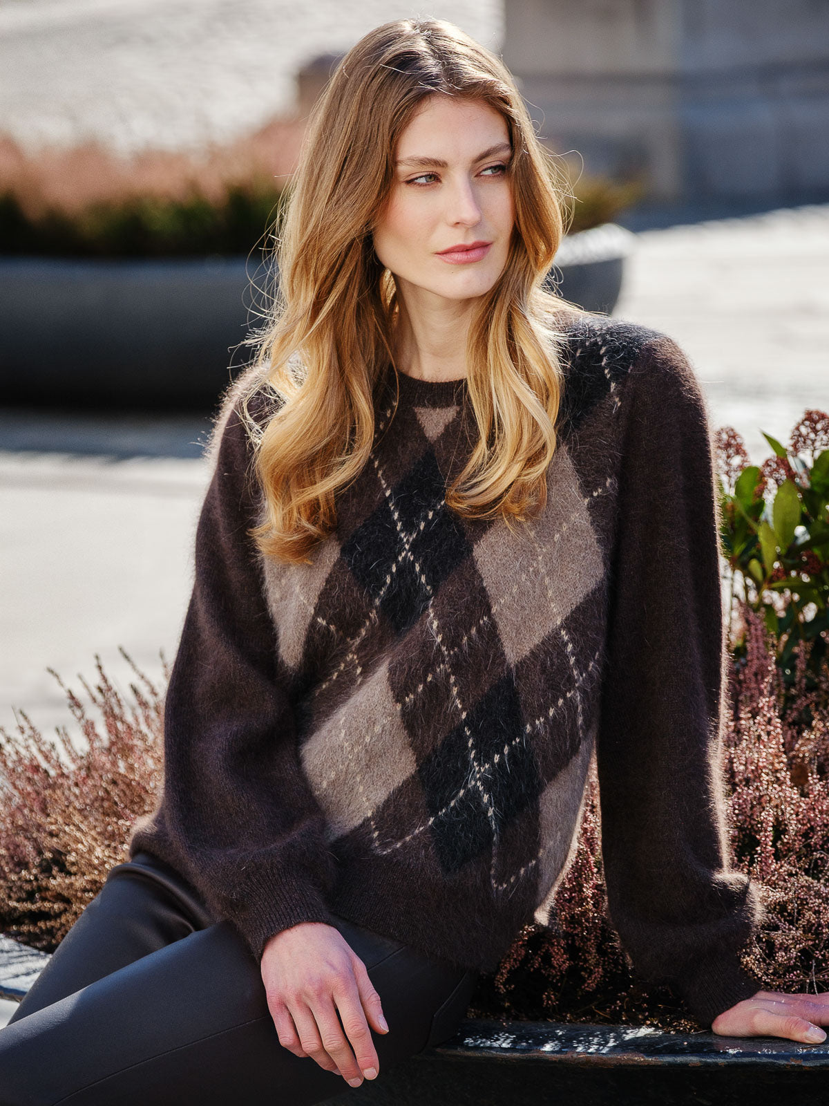 Ane Mone Argyle Pullover