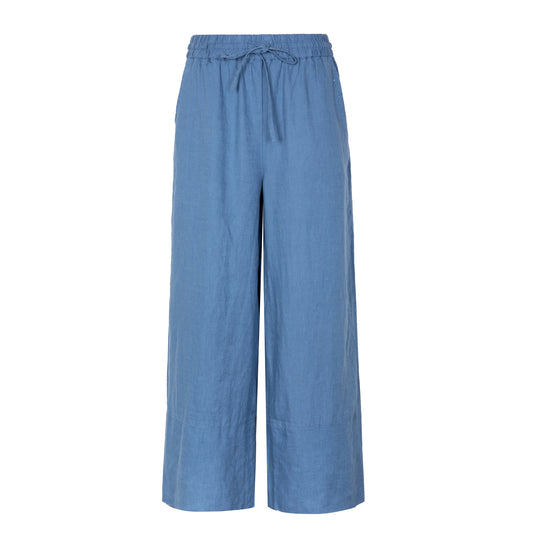 CTMH Lou Wide Washed Blue Pants