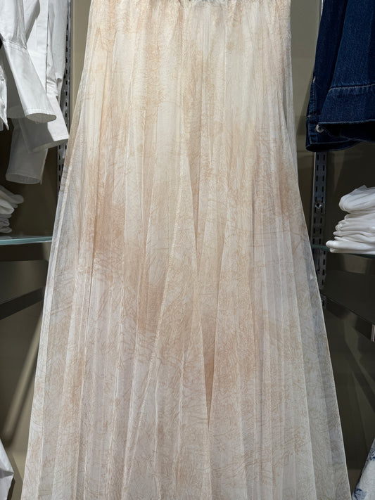 From Paris With Love Tyllskjørt Med Print