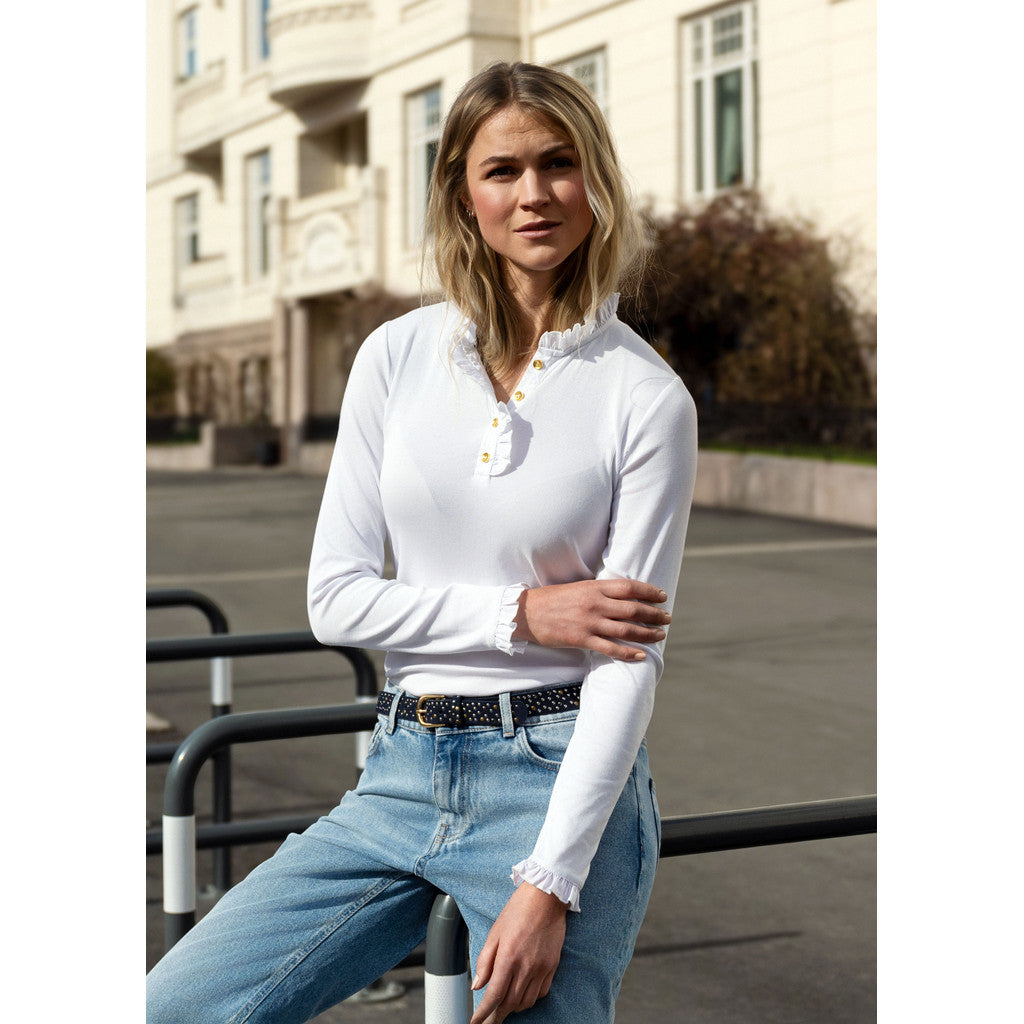 CTMH Flory Off White Long T-Shirt