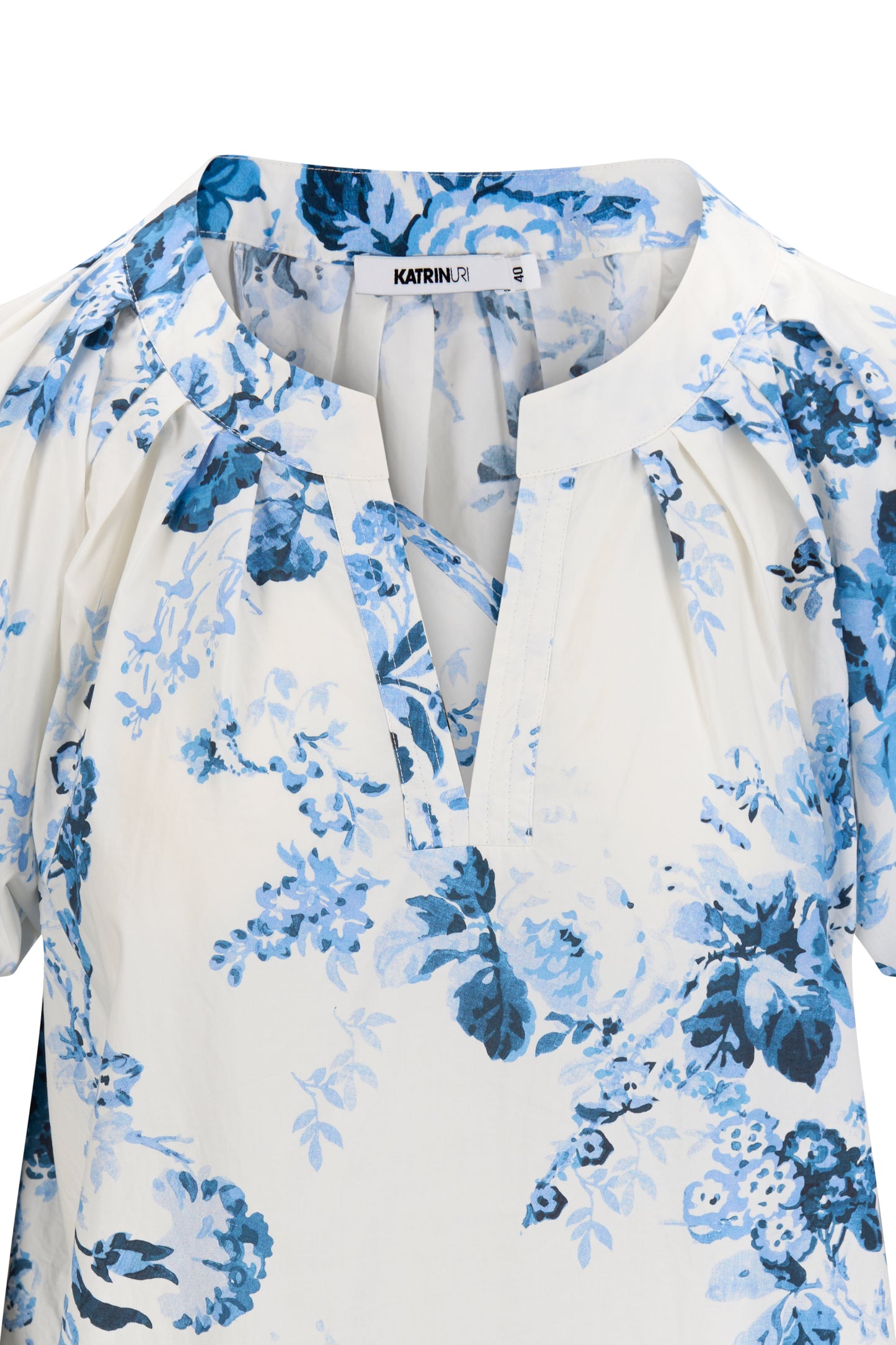 Katrin Uri Lisboa Marianne Blue Shirt