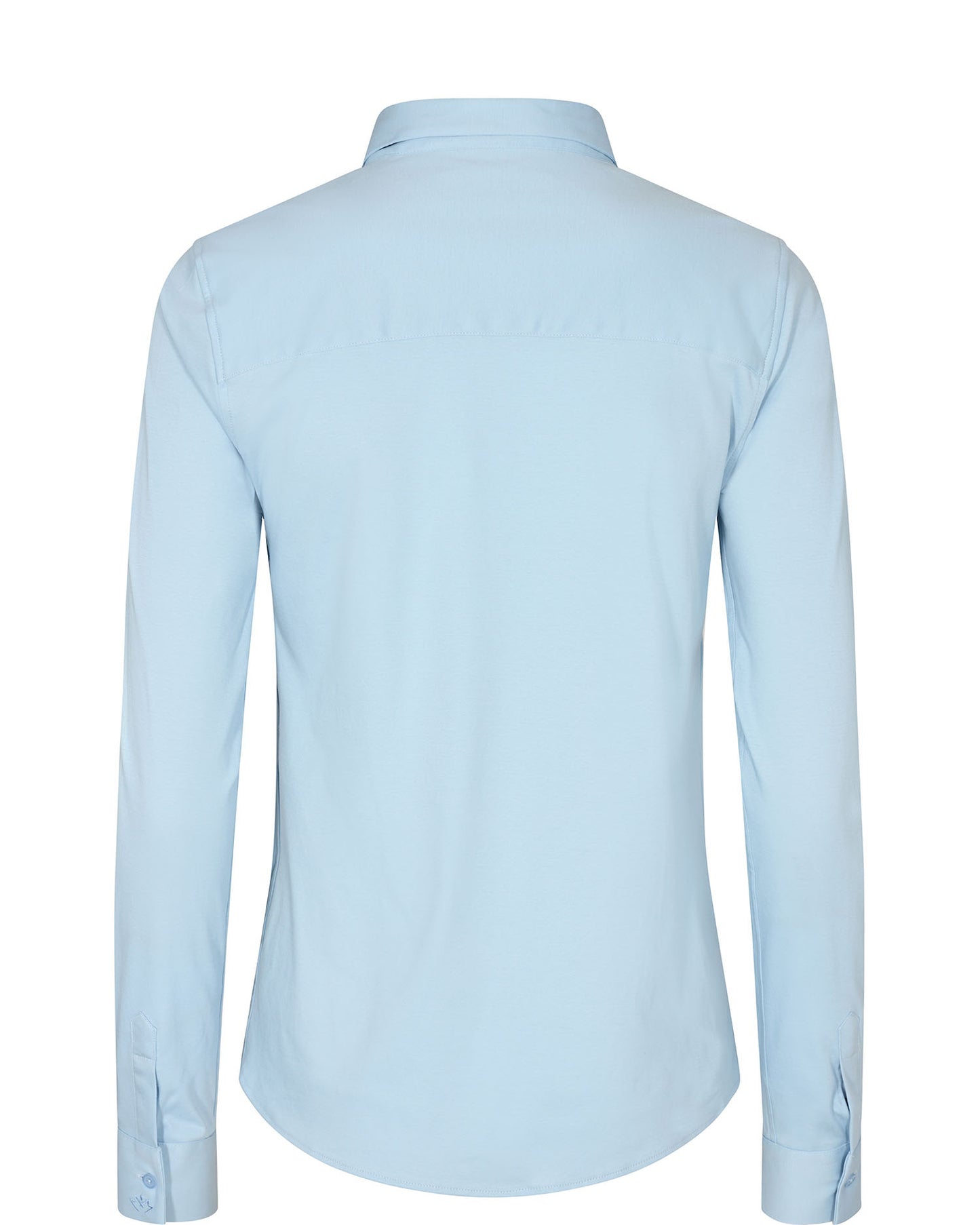 Mos Mosh Tina Light Blue Jersey Skjorte
