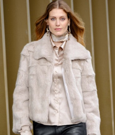 Ane Mone Pixie Champagne Silke Bluse