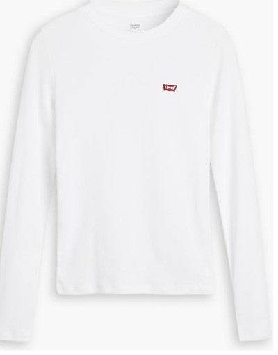 Levis 2 Pack Essentials LS Tee White/Black