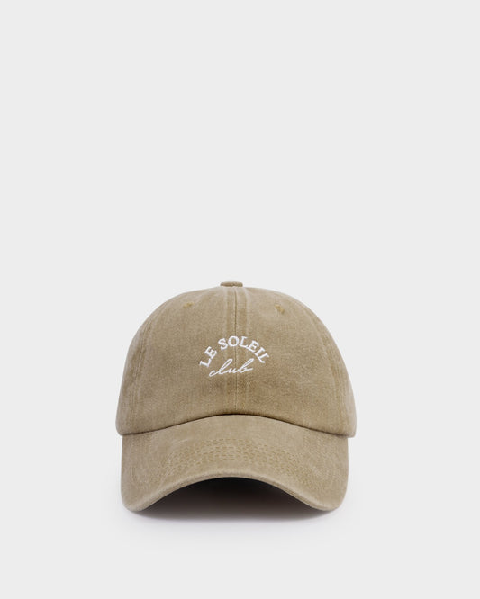 Katie Loxton Embroidered Taupe Caps