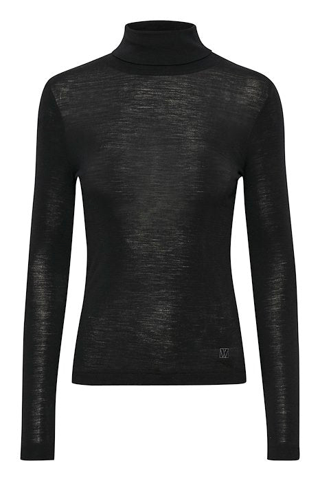 Inwear Fang Black Rollneck