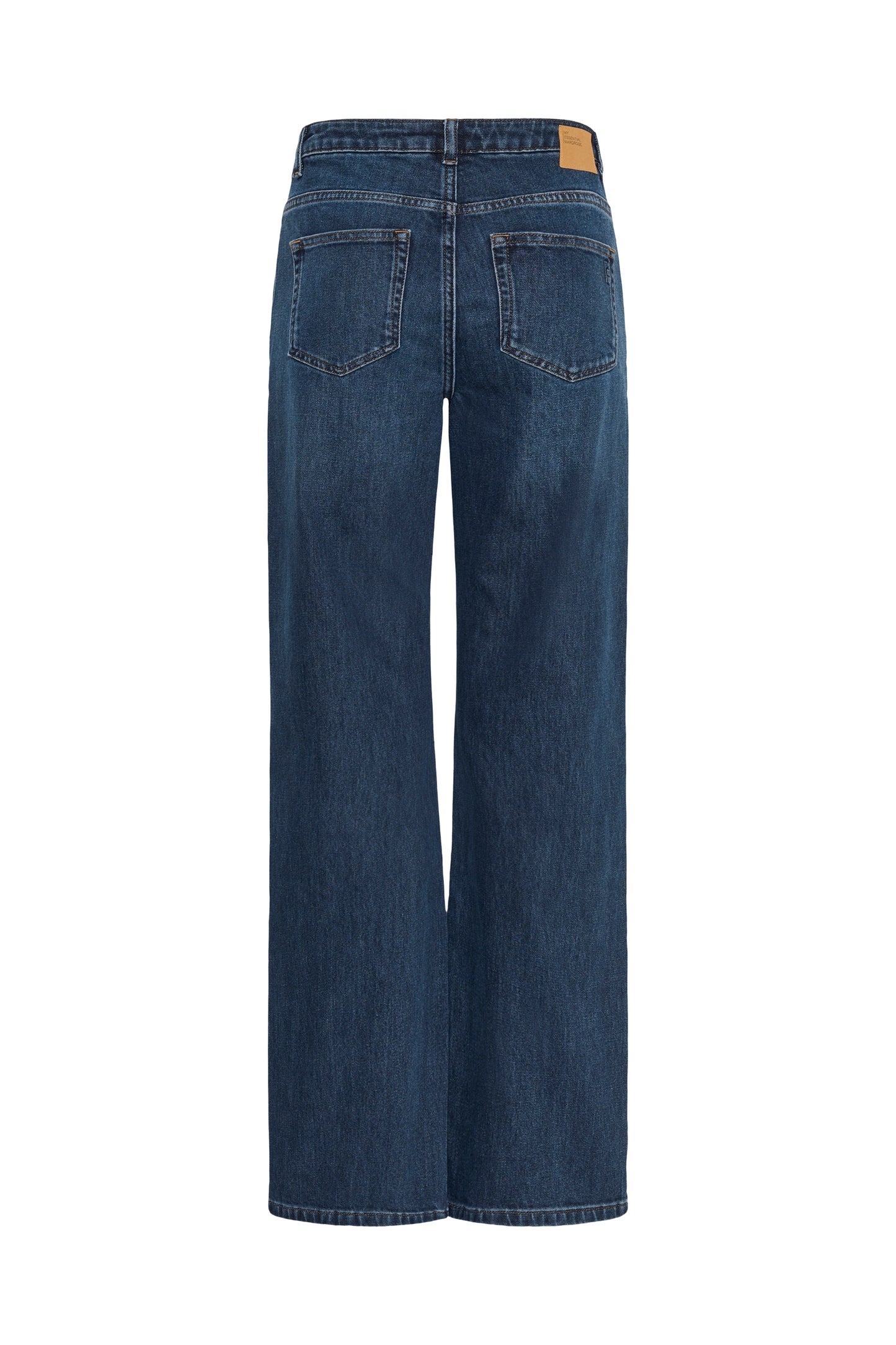 My Essential Wardrobe 05 The Louis Wide Dark Blue Retro Wash Jeans