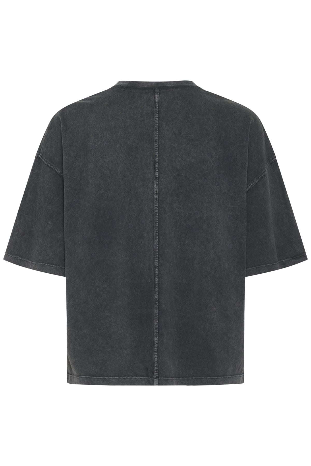 My Essential Wradrobe Esa Boxy Shirt Tee Black Wash
