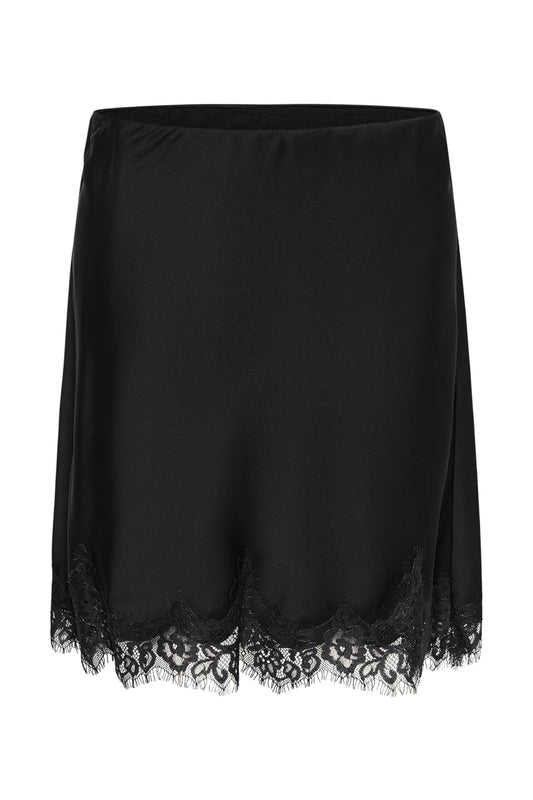 My Essential Wardrobe Brenda Lace Skirt Black