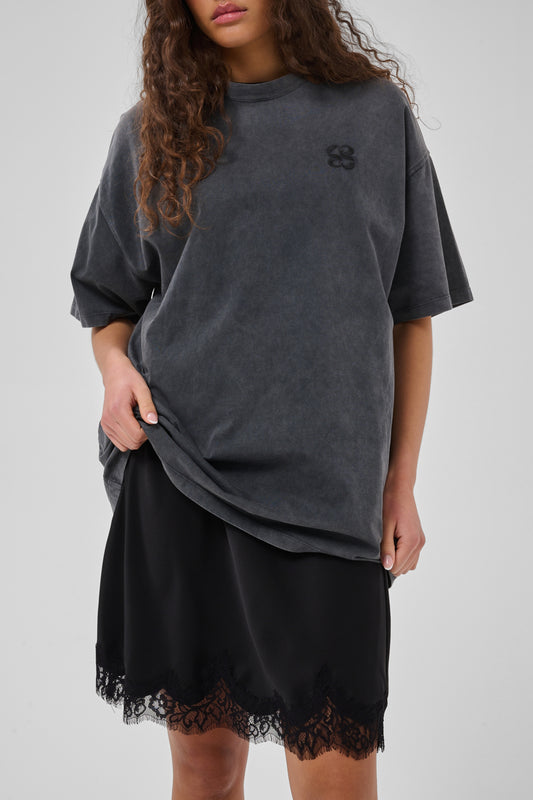 My Essential Wardrobe Brenda Lace Skirt Black