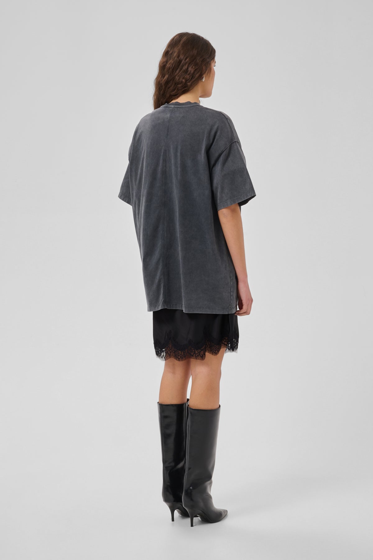 My Essential Wardrobe Brenda Lace Skirt Black