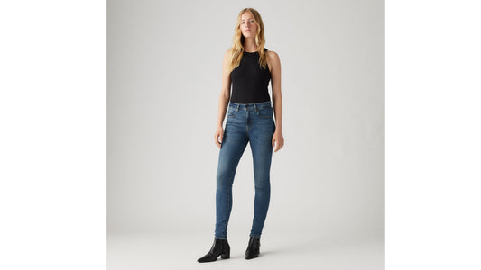 Levi`s 721 High Rise Skinny Blue Wave Dark Jeans