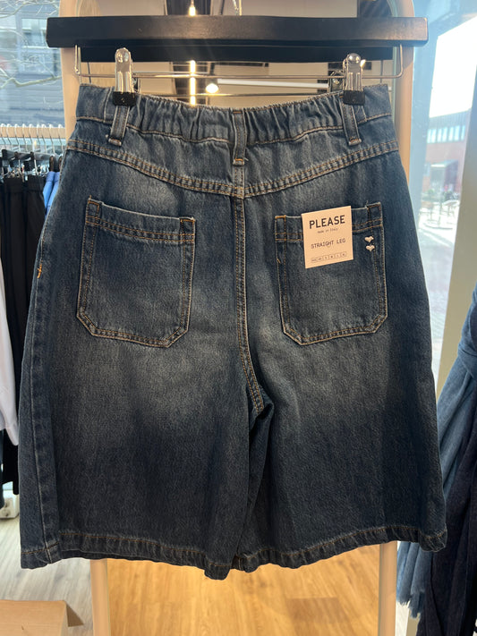 Please Shorts Straight Leg