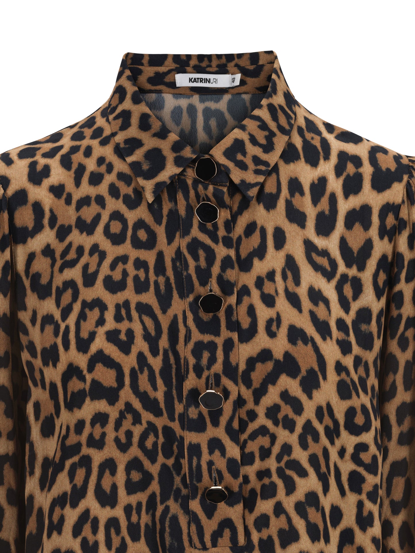 Katrin Uri Leopard Venus Bluse