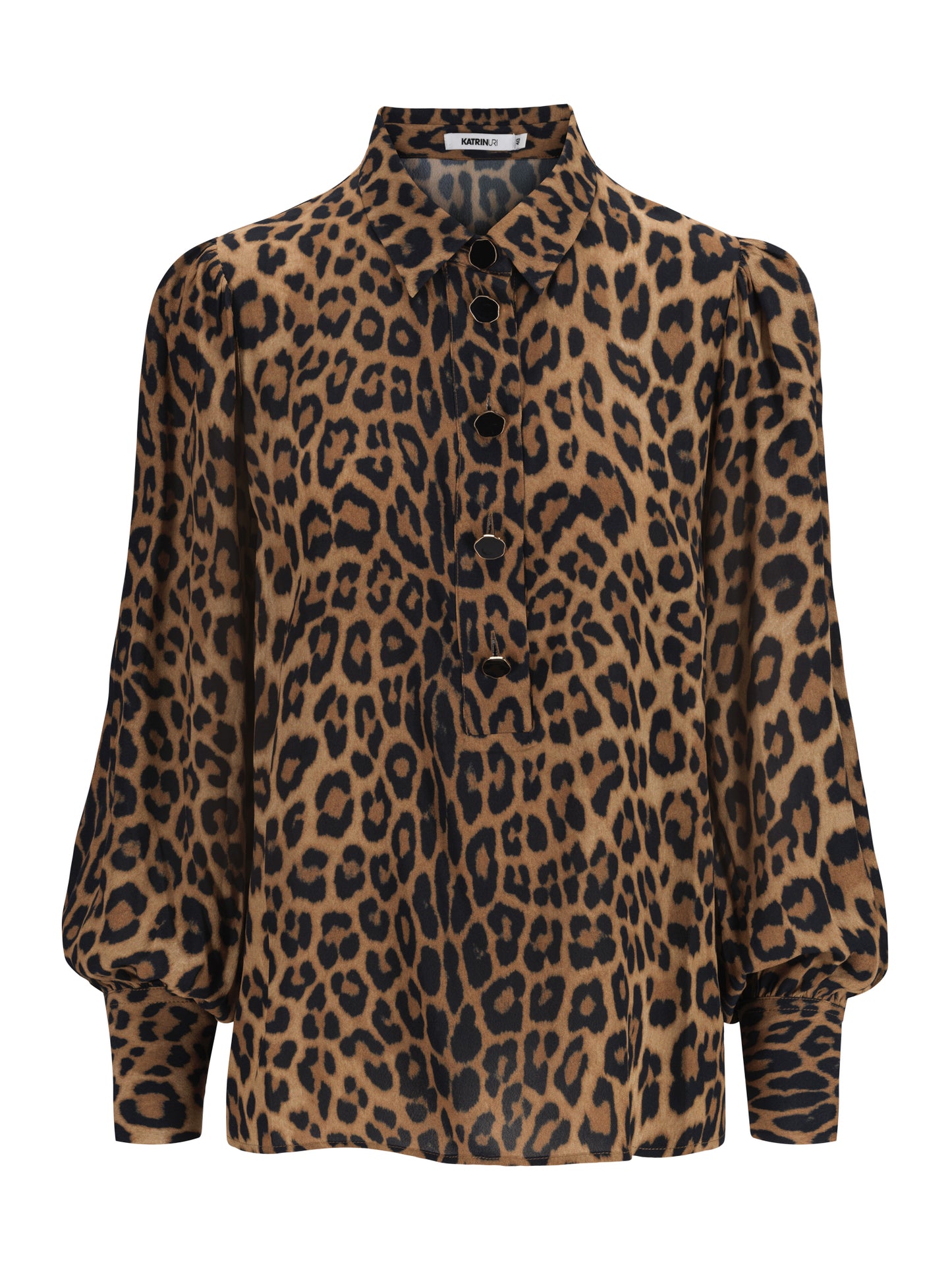 Katrin Uri Leopard Venus Bluse