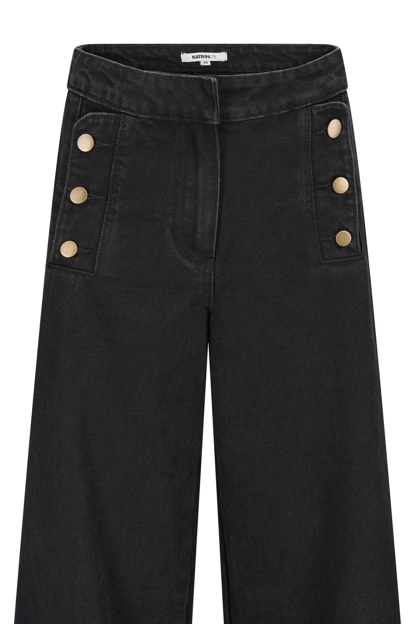 Katrin Uri Manhatten Washed Black Jeans