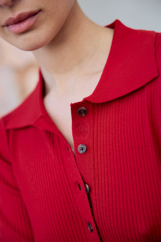 Katrin Uri Livingstone Red Pullover