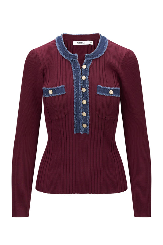 Katrin Uri LA Bordeux Pullover