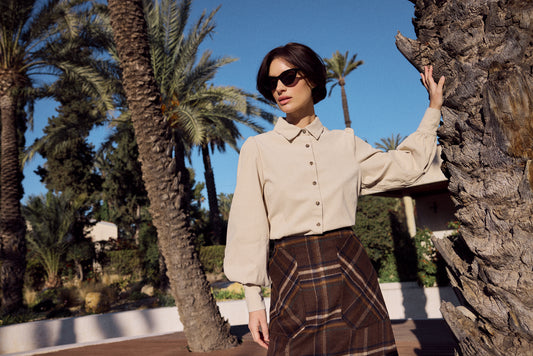 Katrin Uri Adam Check Skirt