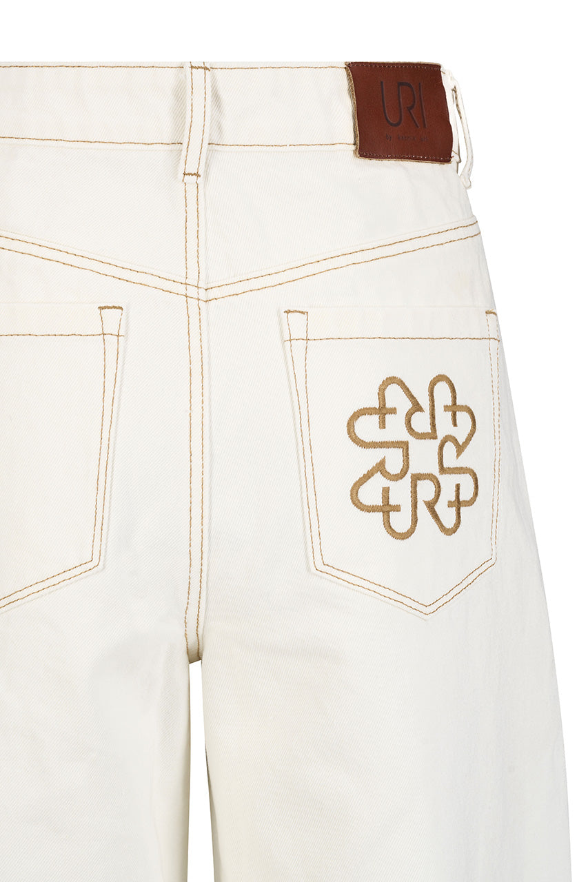Katrin Uri Rodeo Cream Denim Jeans