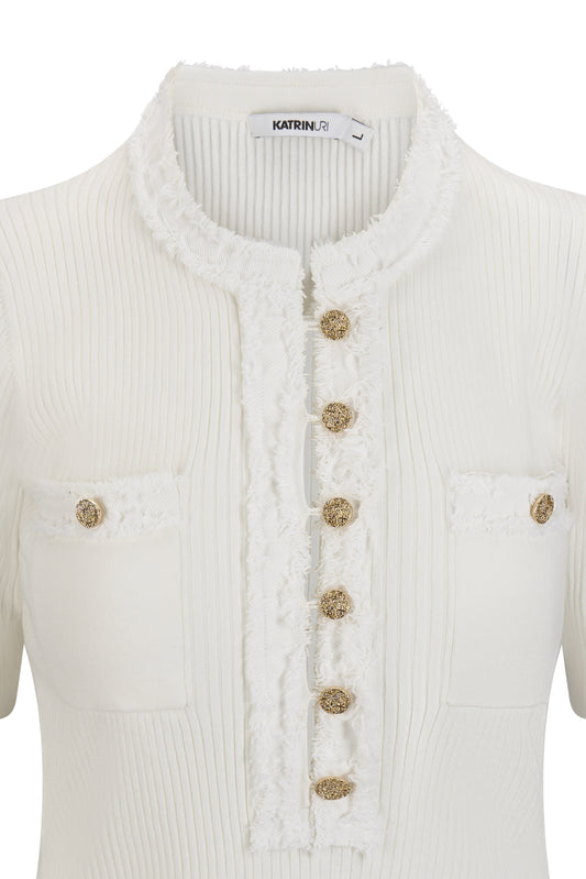 Katrin Uri Malibu White Pullover