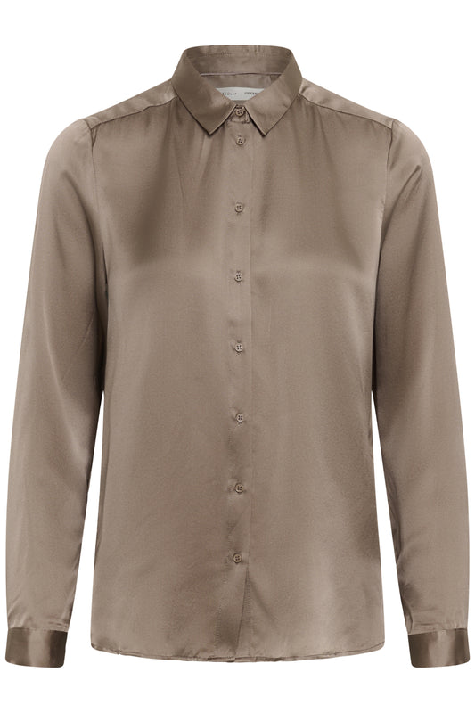 Inwear Leonore Silk Shirt Premium Cinder