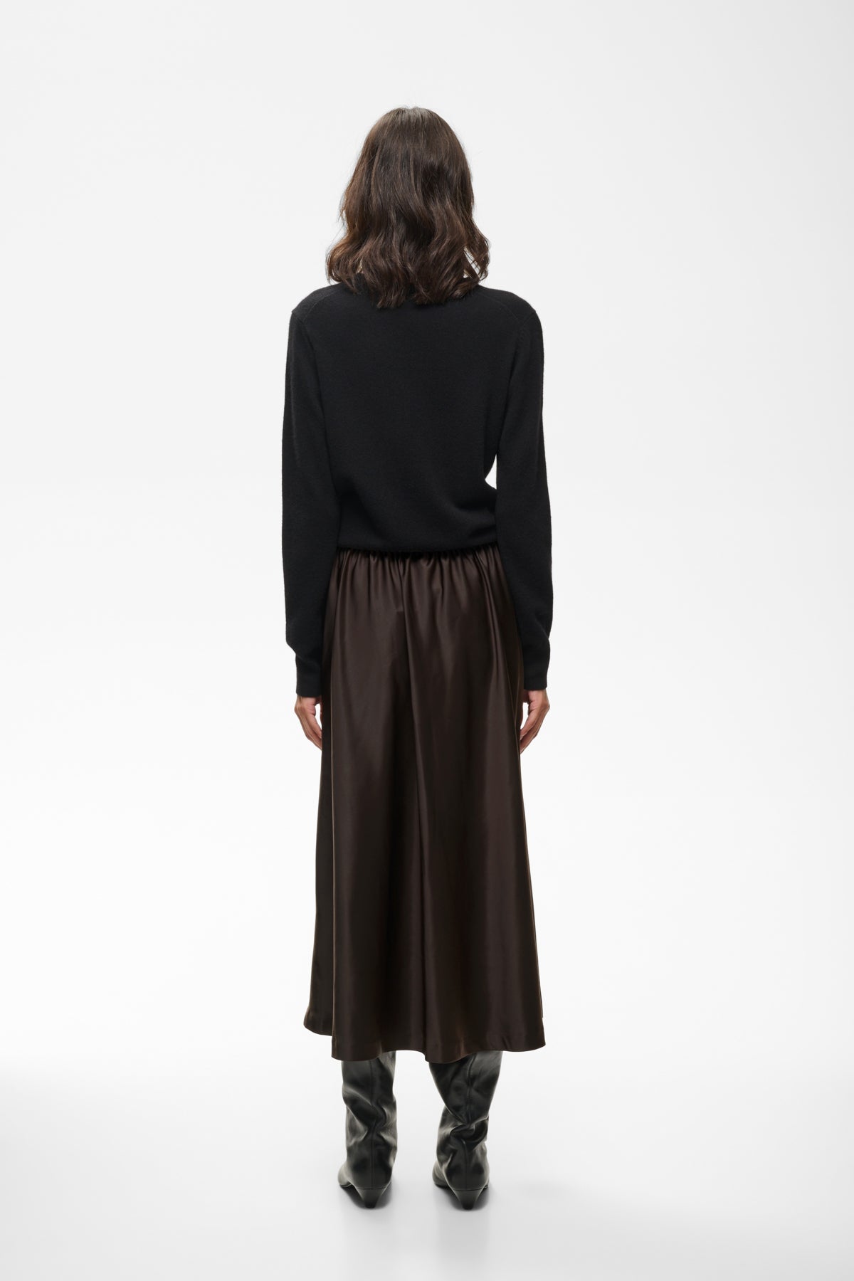 Inwear Zilky Chocolate Brown Skjørt