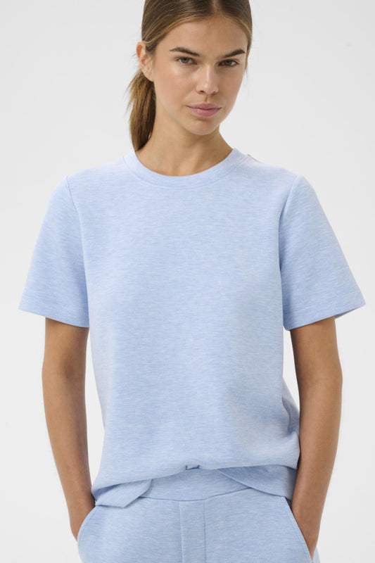 Inwear Vincent Karmen Endless Sky Melange  T-Skjorte