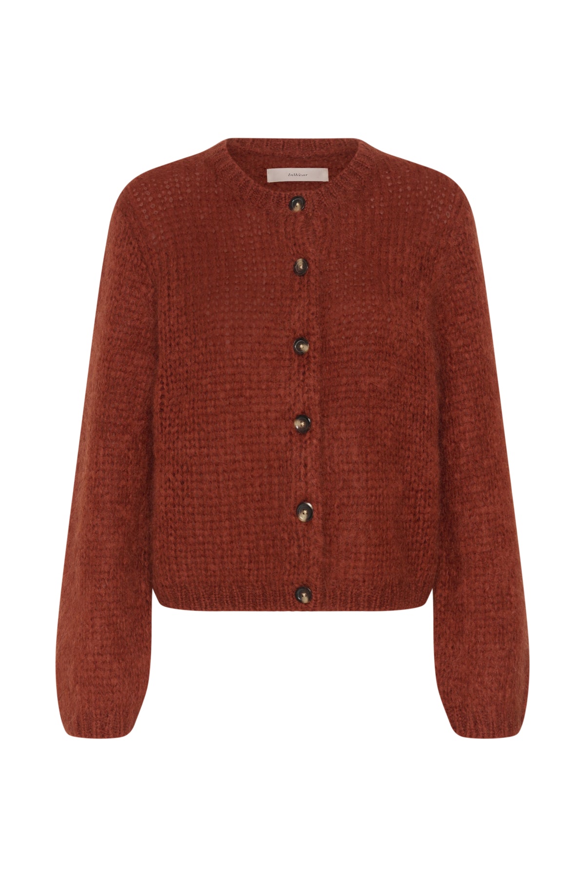 InWear Jetra Red Ochre Cardigan