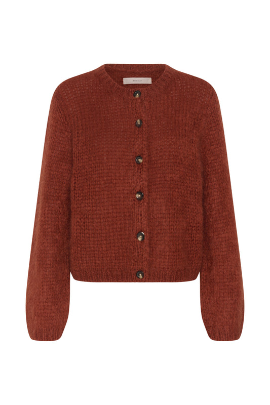 InWear Jetra Red Ochre Cardigan