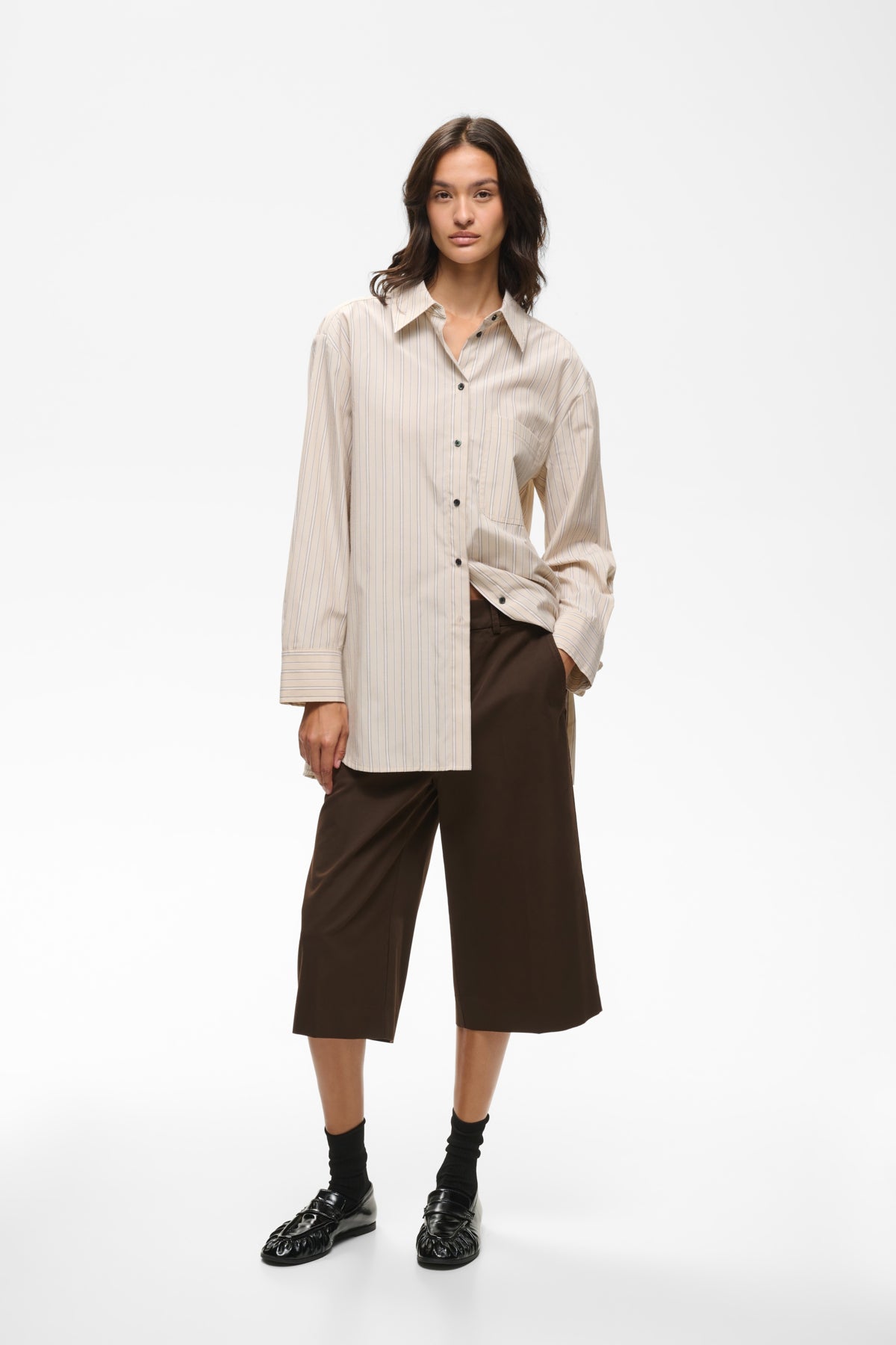 InWear Diaz Chocolate Brown Culotte Pants