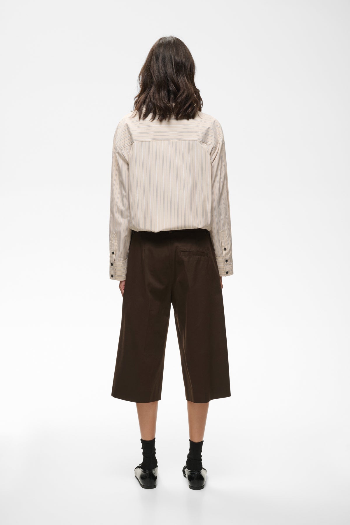 InWear Diaz Chocolate Brown Culotte Pants