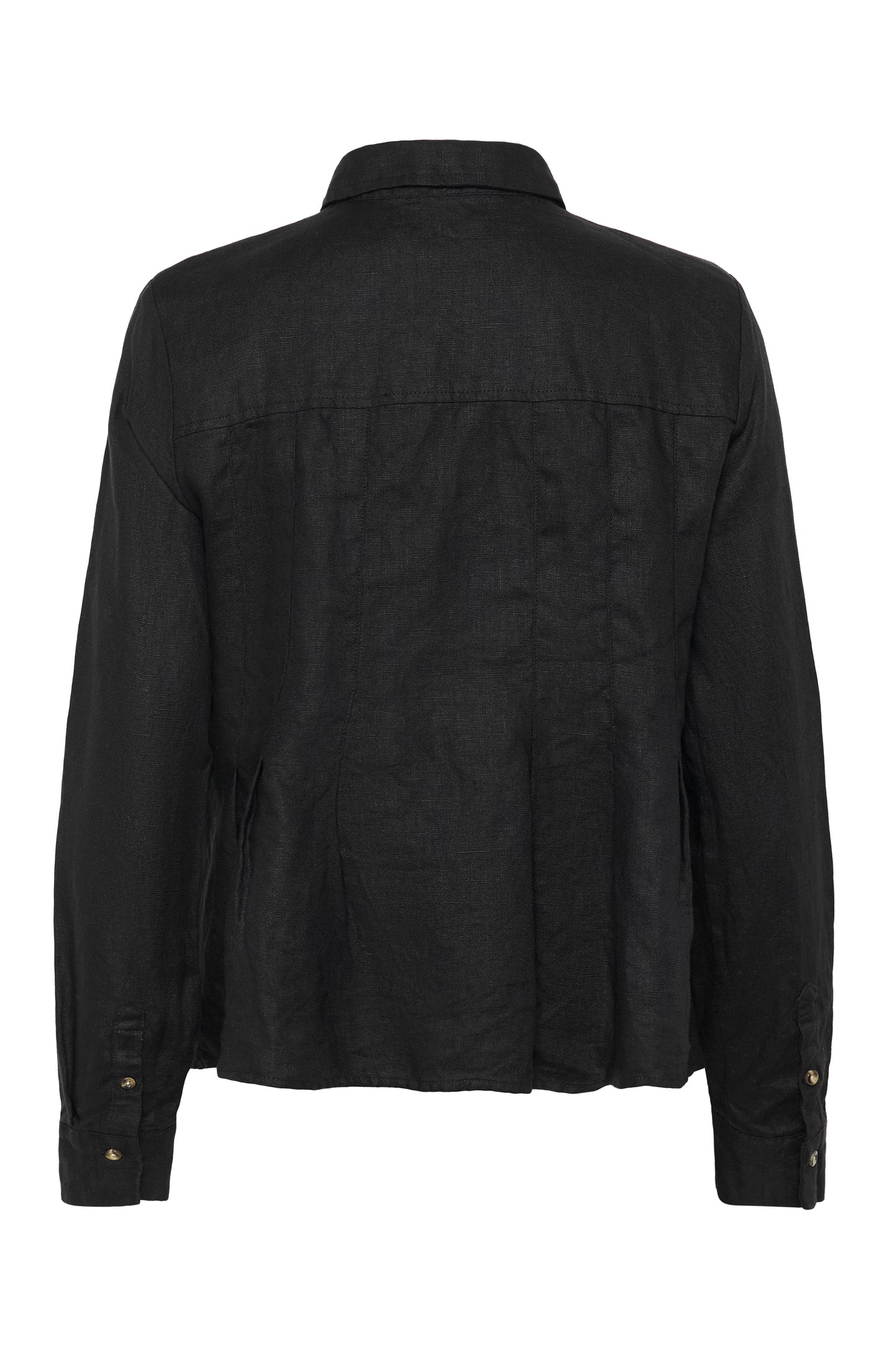 Inwear Dilana Pleated Black Shirt