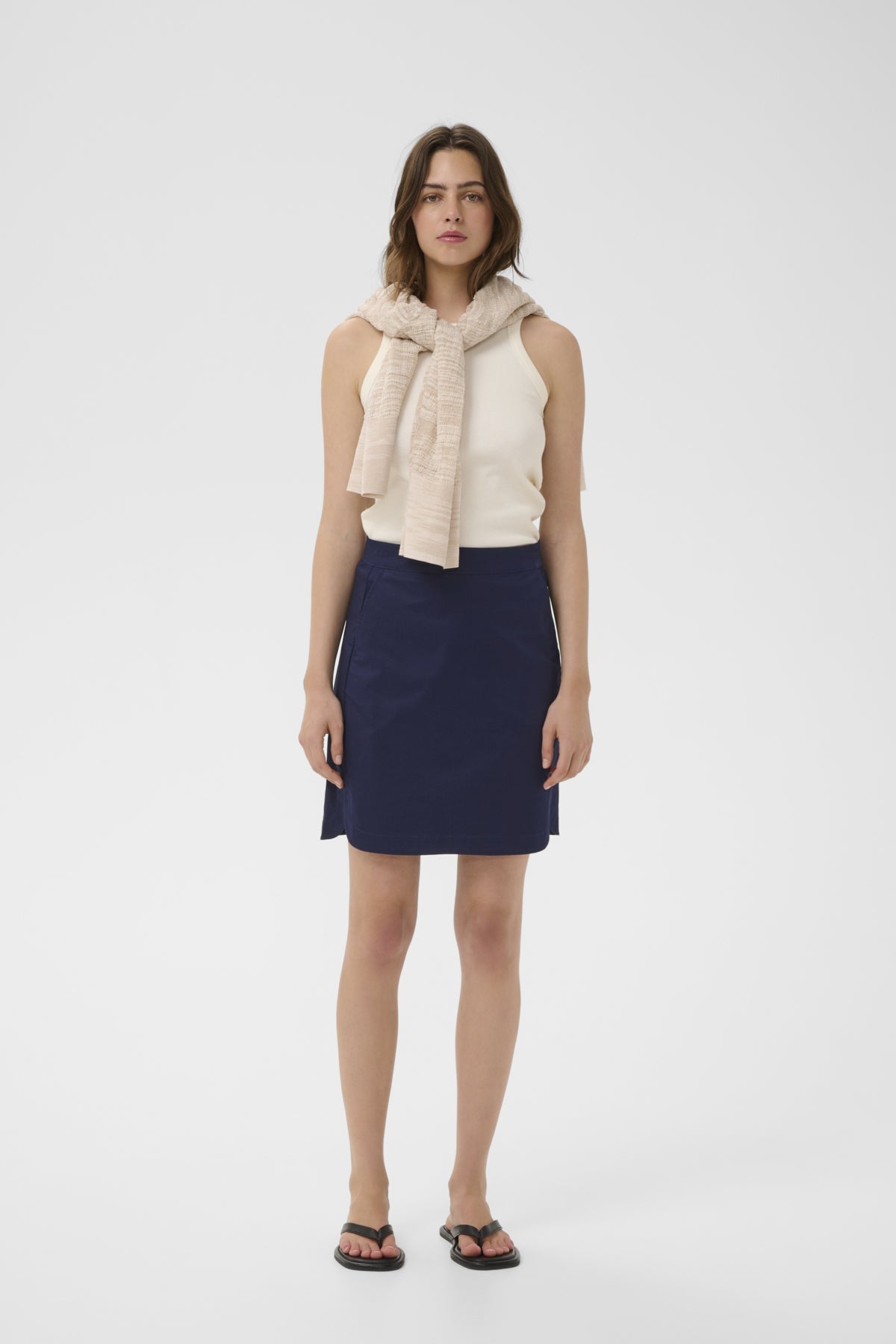 Inwear Elvia Marine Blå Skirt